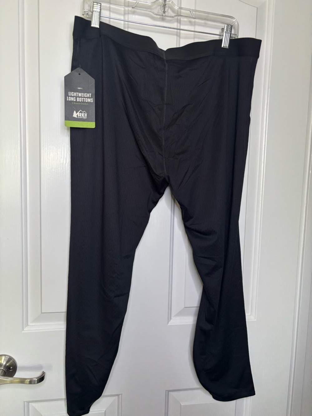 NWT REI Men's Black Performance Base Layer Pants Size XL - Picture 7 of 7